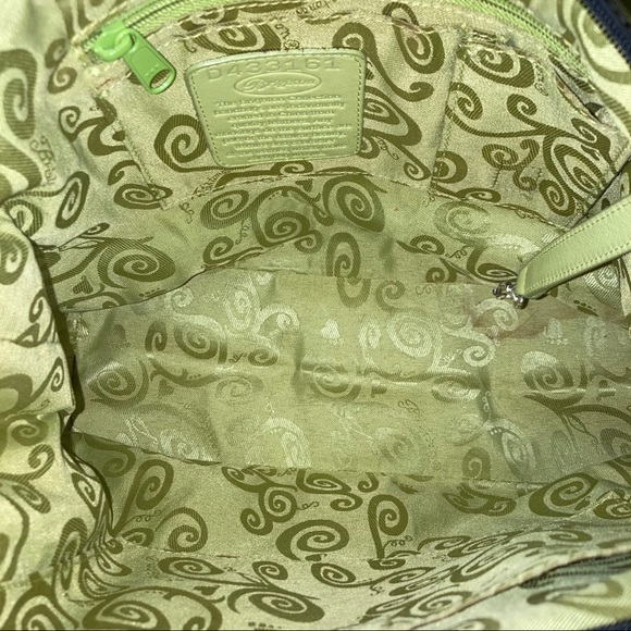 Brighton patent croc embossed leather shoulder bag - Picture 13 of 16